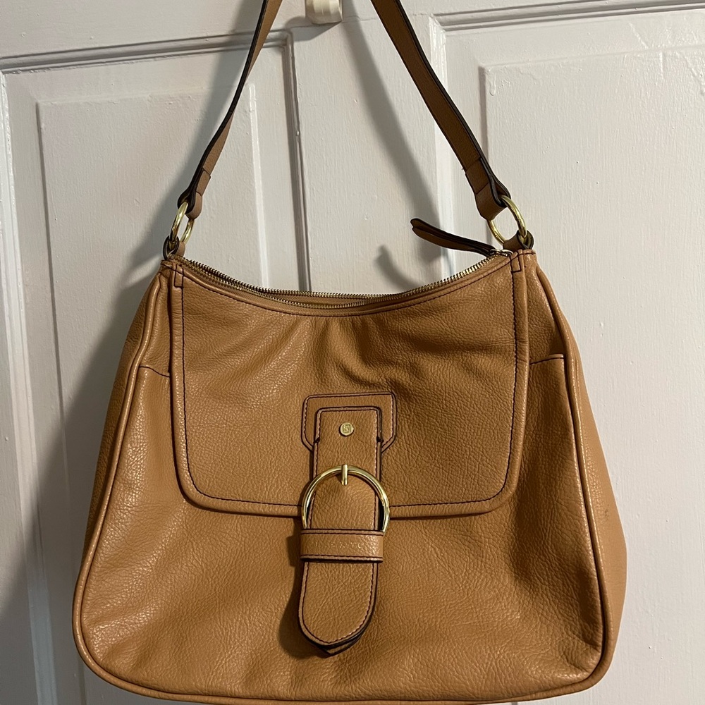 Liz Claiborne Tan Beige Handbag Tote